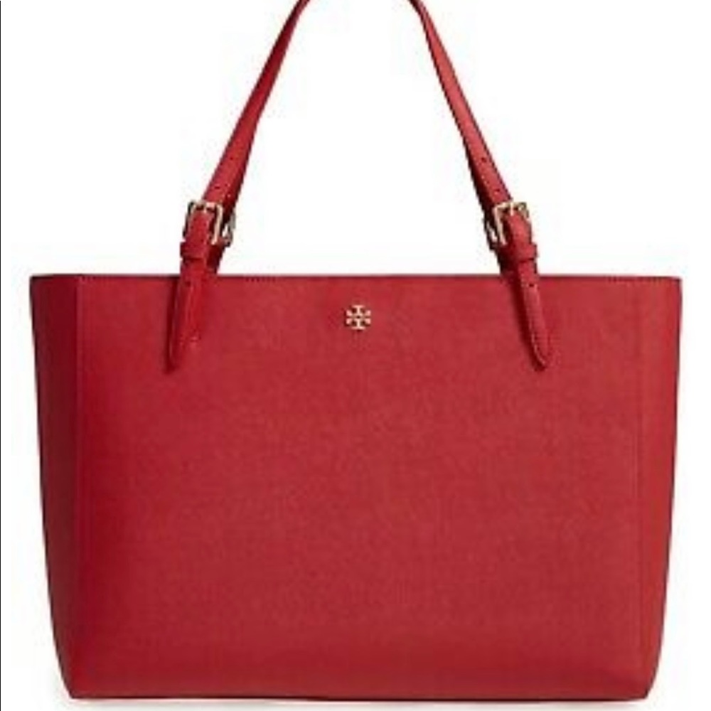 Tory Burch York Buckle Large Tote Kir Royale